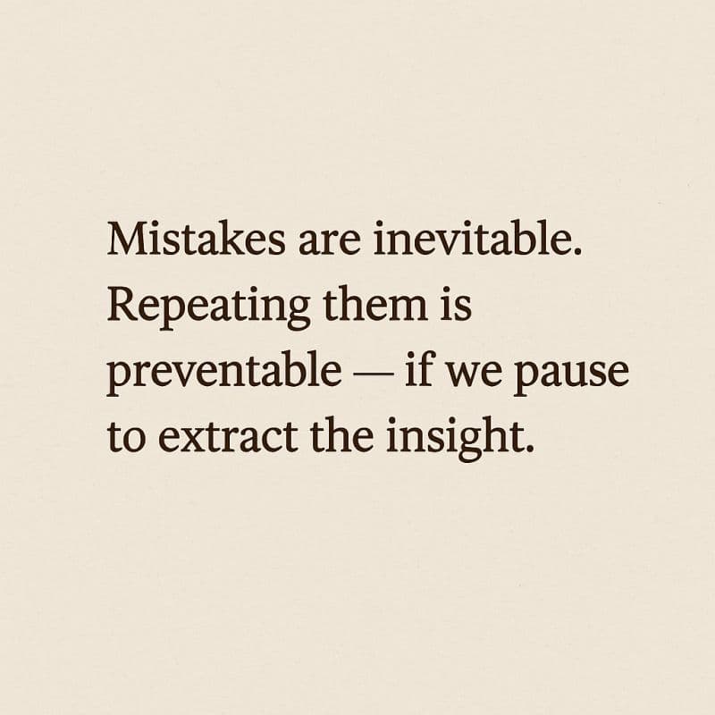 Learning from Mistakes Quote
